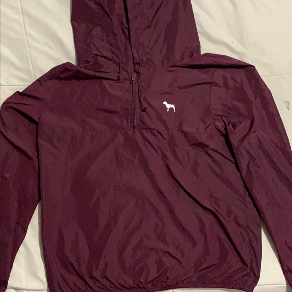 Maroon Pink Victoria Secret jacket
